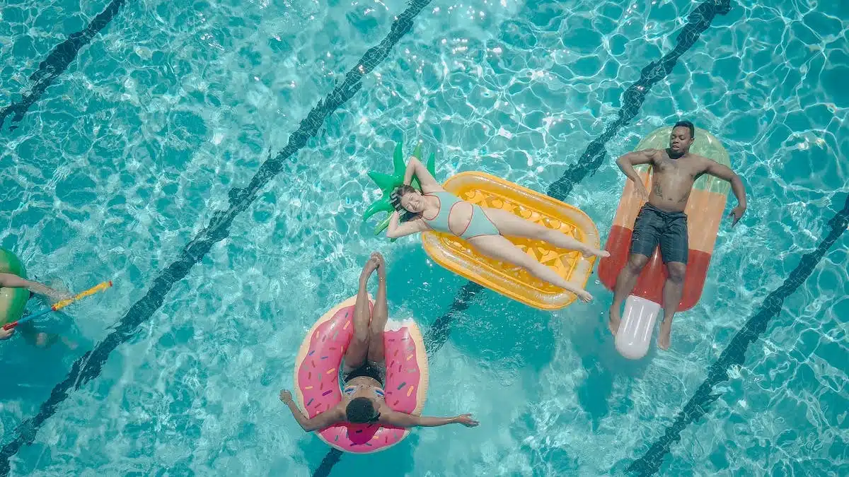 piscine  famille