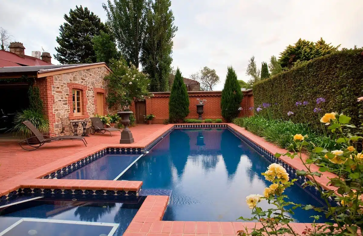 piscine  jardin