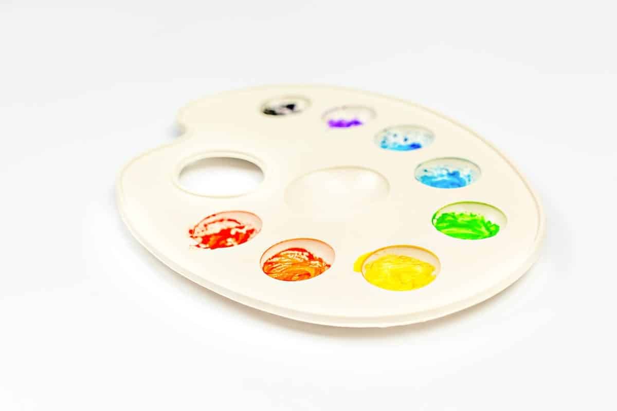 palette peinture