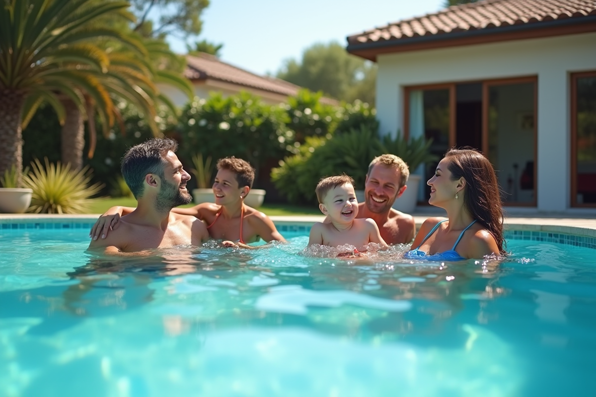 piscine installation