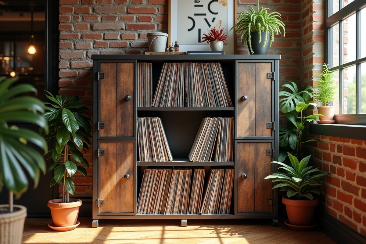 meuble vinyle