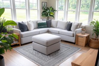 Tapis et canapé d'angle : comment trouver le bon accord ?
